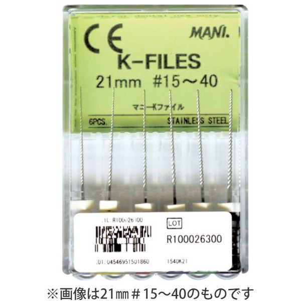 K-ファイル[マニー] 25mm ＃30